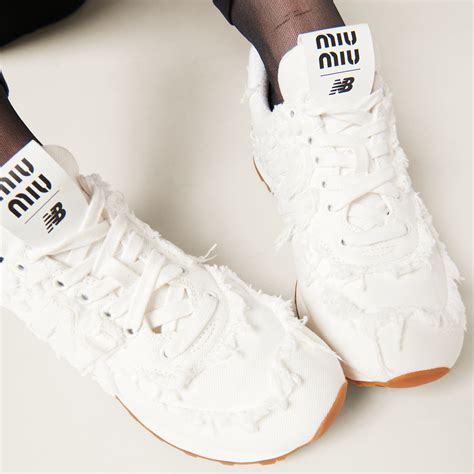 miu miu white trainers|miumiu shoes for women.